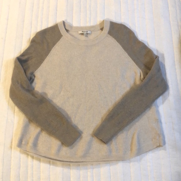 🌟 Madewell Jane Waffle Pullover - Picture 3 of 3